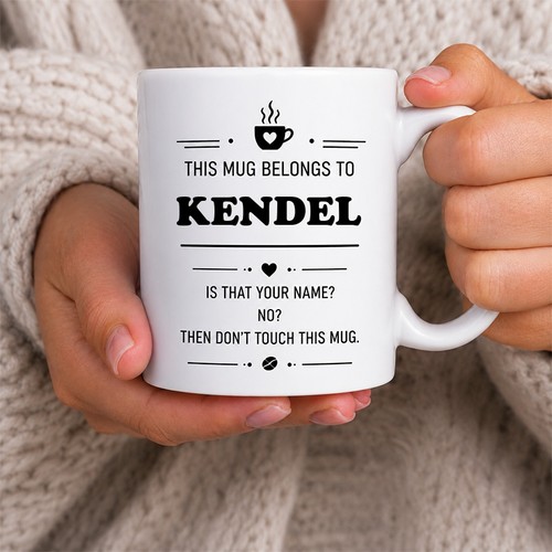 Tazza con nome personalizzata