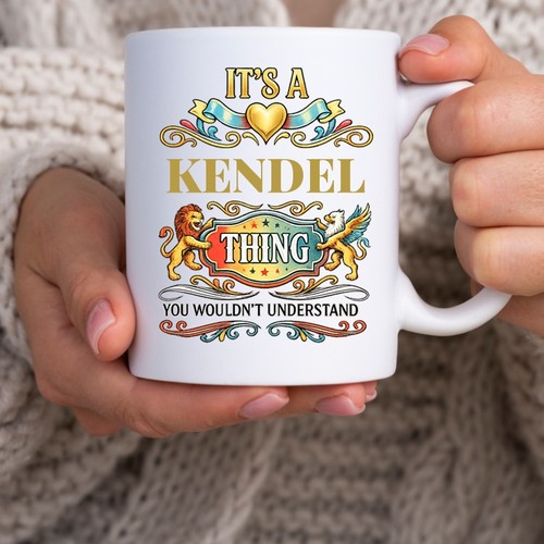 Tazza cognome famiglia - , kendel