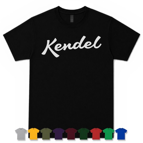 Maglietta kendel retro script - maglietta,